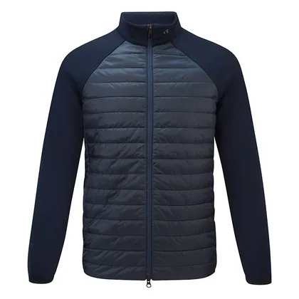 J.Lindeberg Heyden Quilt Hybrid Golf Wind Jacket JL Navy GMOW16471-6855