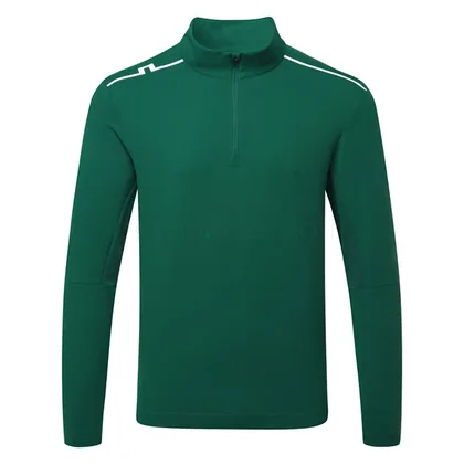 J.Lindeberg Leon 1/4 Zip Golf Sweater Forest Biome GMJS14697-M334