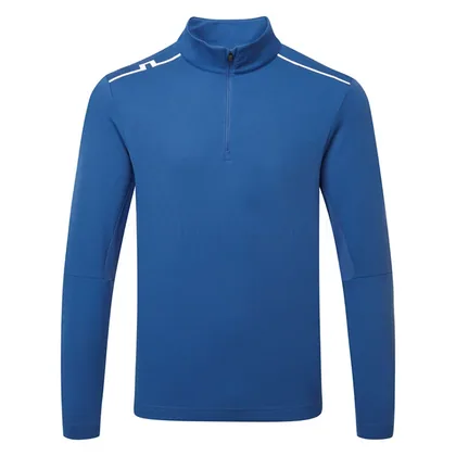 J.Lindeberg Leon 1/4 Zip Golf Sweater Set Sail GMJS14697-O603