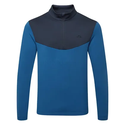 J.Lindeberg Maclean 1/4 Zip Golf Sweater Set Sail GMJS17071-O603