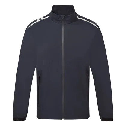 J.Lindeberg Shay Waterproof Golf Jacket JL Navy/White GMOW13079-6855