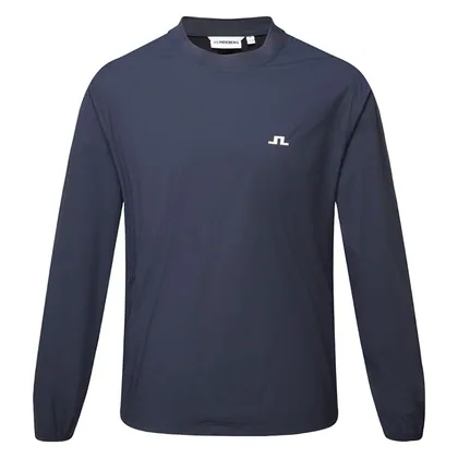 J.Lindeberg Waren Crewneck Golf Wind Top JL Navy GMOW17031-6855