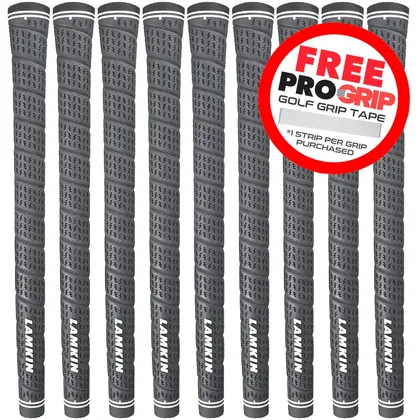 LAMKIN CROSSLINE+ WRAP GOLF GRIP - STANDARD