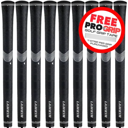 LAMKIN SONAR BLACKOUT GOLF GRIP - STANDARD