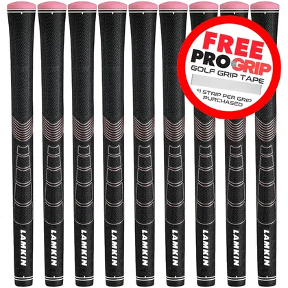 LAMKIN SONAR+ GOLF GRIP UNDERSIZE - BLACK / PINK