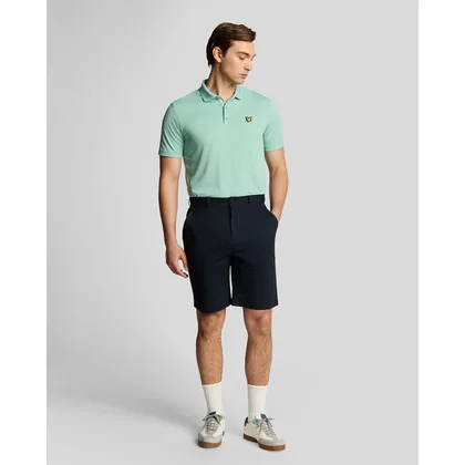 Lyle & Scott Men's Golf Course Stretch Chino Shorts in Navy