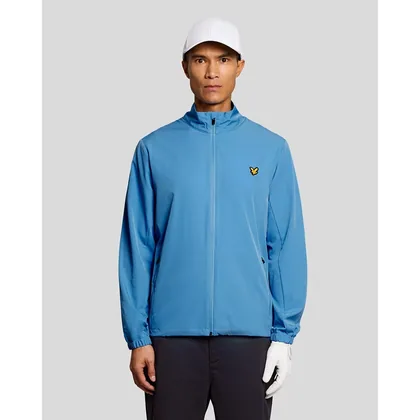 Lyle & Scott Men's Golf Lightweight Packable Jacket in Blue