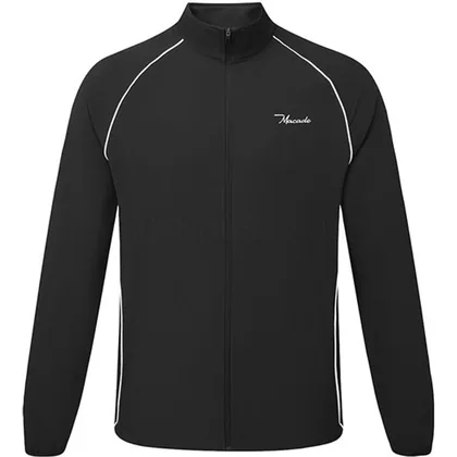 Macade Course Shell Golf Wind Jacket Charcoal MJA2644502