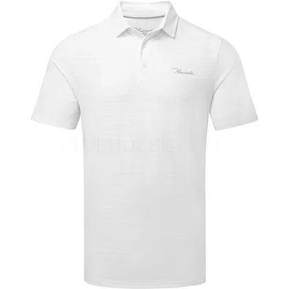 Macade Flight Golf Polo Shirt White MPS2434901
