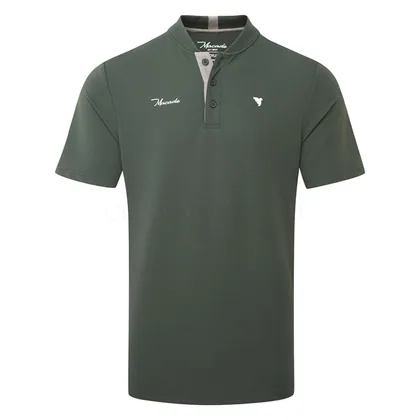 Macade Heath Bomber Golf Polo Shirt Green MPS2604006