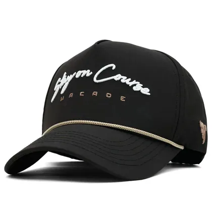 Macade Rope Course Snapback Golf Cap Black UCA2641200