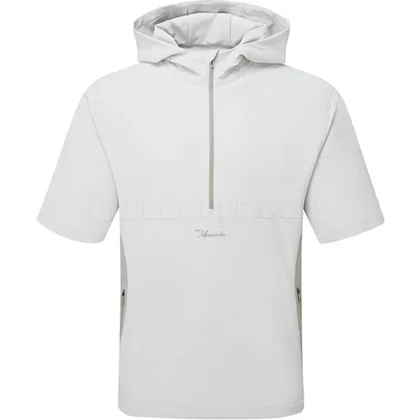 Macade Storm Short Sleeve Golf Wind Jacket Off White MJA2433601