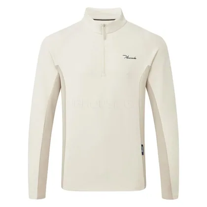 Macade TX Course 1/4 Zip Golf Sweater Sand MSW2657815