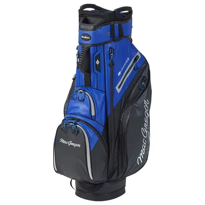 MacGregor 15 Series Water Resistant Golf Cart Bag Black/Blue