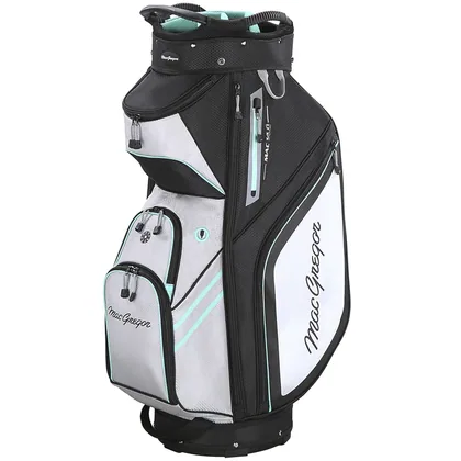 MACGREGOR PRINCIPAL GOLF CART BAG - COOL MINT / GREY