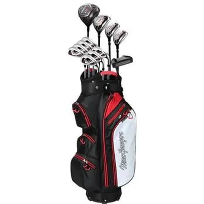 MacGregor ZT1 Golf Club Package Set - Graphite/Steel Cart Bag
