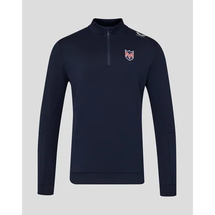 Majesticks Golf Club Men's Flex 1/4 Zip Sweatshirt - Navy