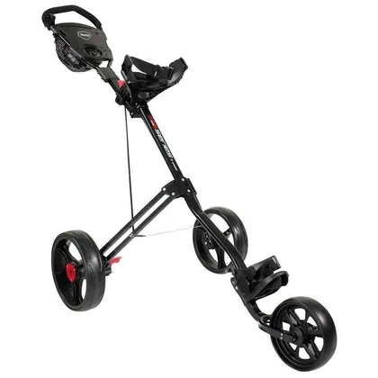 MASTERS 5 SERIES 3 WHEEL GOLF TROLLEY - BLACK