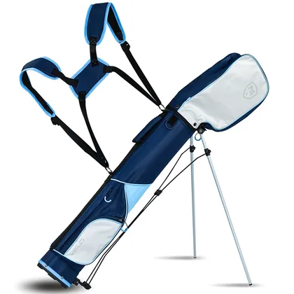 MASTERS SL500 SUPER LIGHT GOLF STAND CARRY BAG - DARK BLUE / GREY