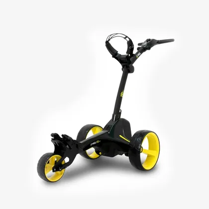 Compact 3-wheel Electric Golf Trolley - Zip X1 Black