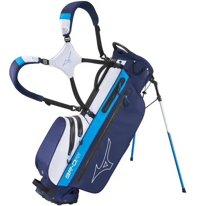 MIZUNO 2026 BR-DRI WATERPROOF GOLF STAND BAG - NAVY / BLUE