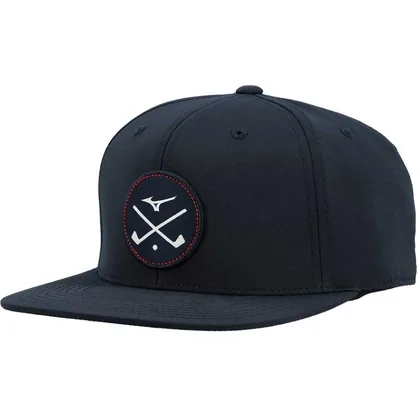 MIZUNO 2026 CROSSED CLUBS FLEX-FIT® GOLF CAP - NAVY
