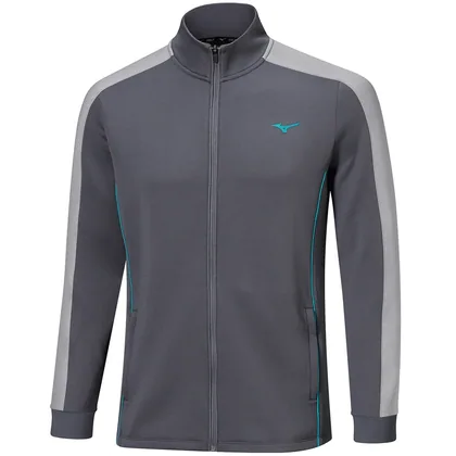 MIZUNO 2026 ELEVATED WARM FULL ZIP GOLF MIDLAYER - ODYSSEY GREY