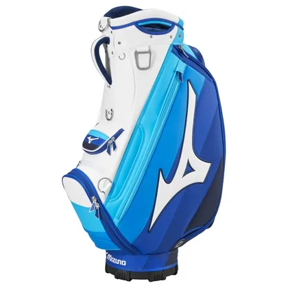 MIZUNO 2026 TOUR STAFF BAG - WHITE / BLUE