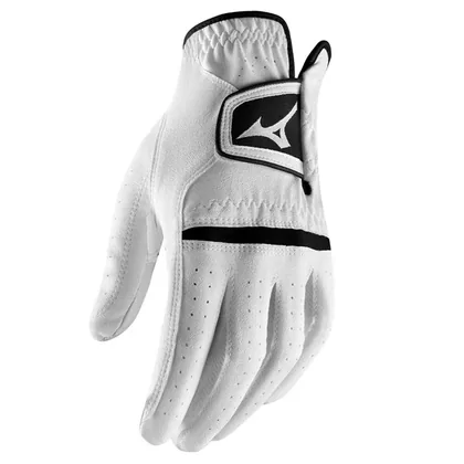 MIZUNO COMP ALL WEATHER GOLF GLOVE - WHITE