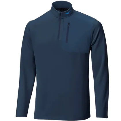 MIZUNO ESSENTIAL 1/4 ZIP GOLF MIDLAYER - NAVY