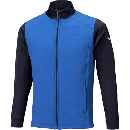 MIZUNO FUSION PADDED GOLF JACKET - SURF THE WEB BLUE