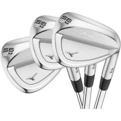 Mizuno Pro T-3 Golf Wedge Bundle Set - Soft White Satin