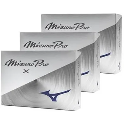 Mizuno Pro X Golf Balls White - 3 For 2 Offer