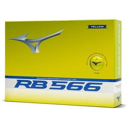Mizuno RB 566 Golf Balls - Yellow
