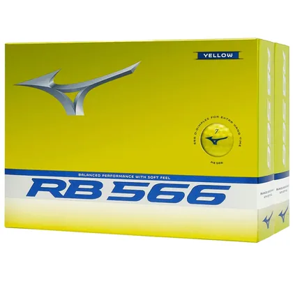 MIZUNO RB566 GOLF BALLS / DOUBLE DOZEN – YELLOW