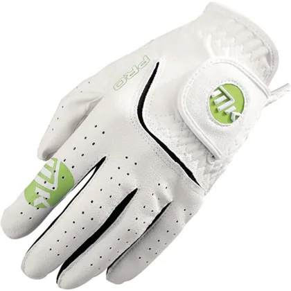 MKids Junior Golf Glove White/Green (Right Handed Golfer)