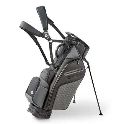 MOTOCADDY 2026 ELITE-FLEX HYBRID GOLF STAND CART BAG - BLACK / CHARCOAL