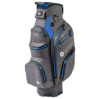 Motocaddy Dry Series 25 Golf Cart Bag Charcoal/Blue BGDR005CHBL