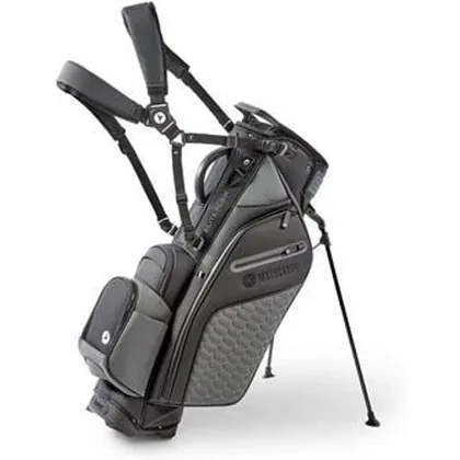 Motocaddy EliteFLEX Golf Trolley/Stand Bag - Charcoal/Black