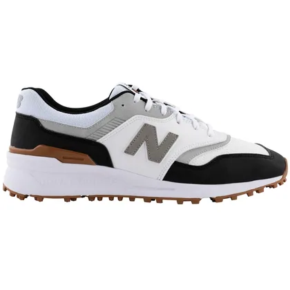 NEW BALANCE 2026 997 SPIKED GOLF SHOES - WHITE / BLACK