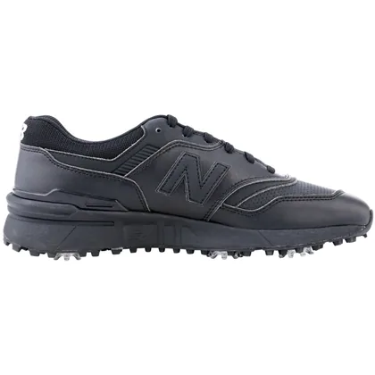 NEW BALANCE 997 SPIKED GOLF SHOES - TRUE BLACK