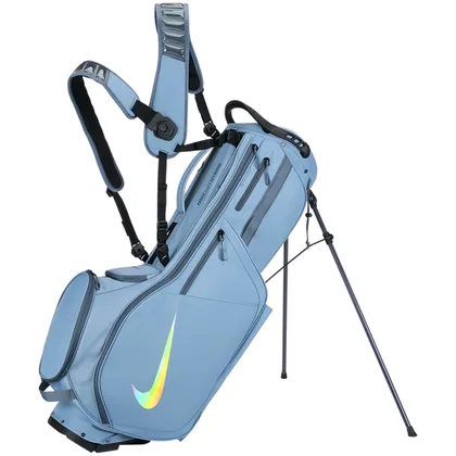 NIKE 2026 AIR HYBRID 2 GOLF STAND BAG - WORK BLUE / METALIC +FREE GIFT