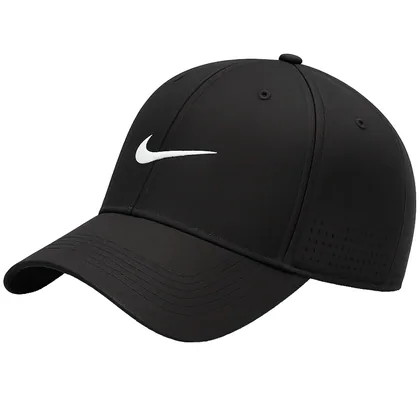 NIKE 2026 DRI-FIT ADV RISE GOLF CAP - BLACK