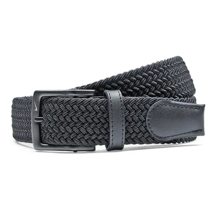 NIKE 2026 TOUR STRETCH WOVEN BELT - BLACK