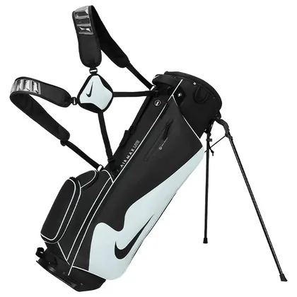 Nike Air Max Lite Golf Stand Bag Black/Pure Platinum/Black IO1600-095