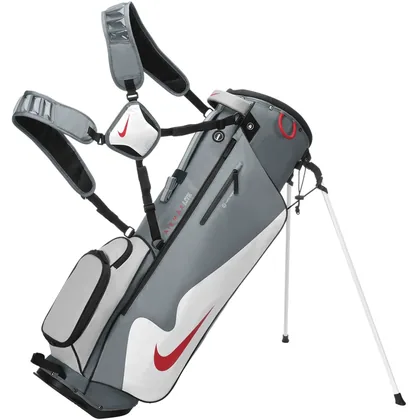 Nike Air Max Lite Golf Stand Bag - University Red/Platinum