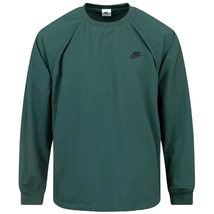 NIKE CLUB FLEECE GOLF PULLOVER - DEEP JUNGLE / BLACK