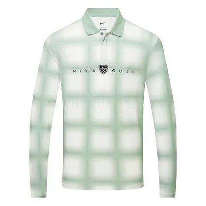 Nike Dri-FIT Fairway Fresh Loose Fit Long Sleeve Golf Polo Shirt Steam/Steam II0772-006