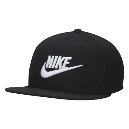 Nike Dri-FIT Novelty Club Snapback Golf Cap Black/Black/White FB5380-010