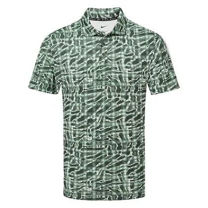Nike Dri-FIT Par Tartan Camo Print NRG Golf Polo Shirt Camo Green IO0691-303